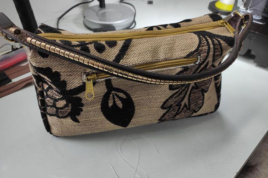 Browband Handle Tapestry Handbag by Elysian Designs Cornwall